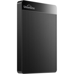 UnionSine Disco Duro Externo 500GB 2.5" USB3.0 Ultra Slim Portátil HDD Almacenamiento